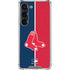 MLB Boston Red Sox Split Galaxy S23 Clear Case