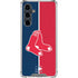 MLB Boston Red Sox Split Galaxy S23 FE Clear Case