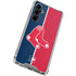 MLB Boston Red Sox Split Galaxy S23 FE Clear Case