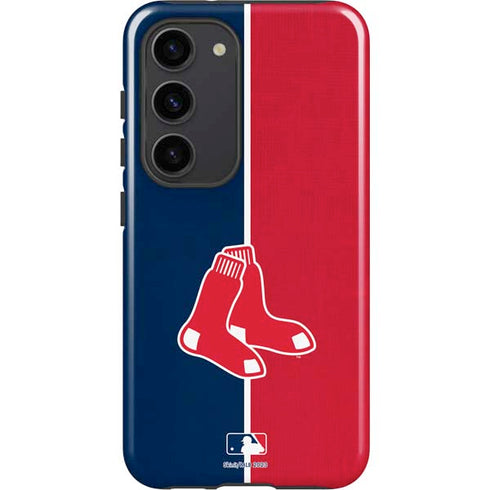 MLB Boston Red Sox Split Galaxy S23 Pro Case