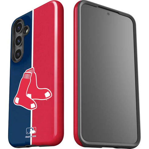 MLB Boston Red Sox Split Galaxy S24 Plus Impact Case