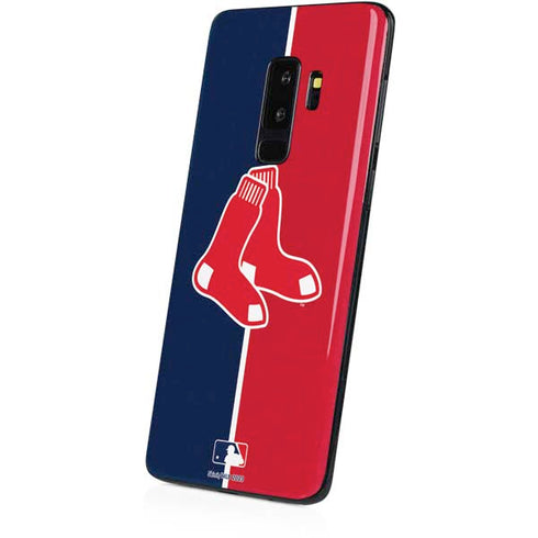 MLB Boston Red Sox Split Galaxy S9 Plus Skin