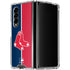 MLB Boston Red Sox Split Galaxy Z Fold4 5G Clear Case