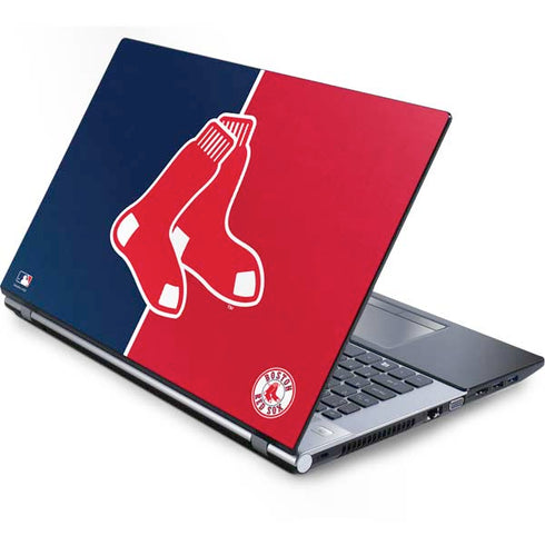 MLB Boston Red Sox Split Generic Laptop Skin