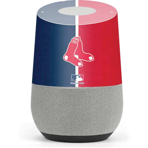 MLB Boston Red Sox Split Google Home Skin