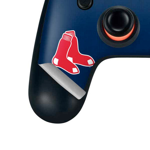 MLB Boston Red Sox Split Google Stadia Controller Skin
