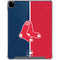 MLB Boston Red Sox Split iPad Pro 12.9in (2020) Clear Case
