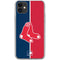 MLB Boston Red Sox Split iPhone 11 Clear Case