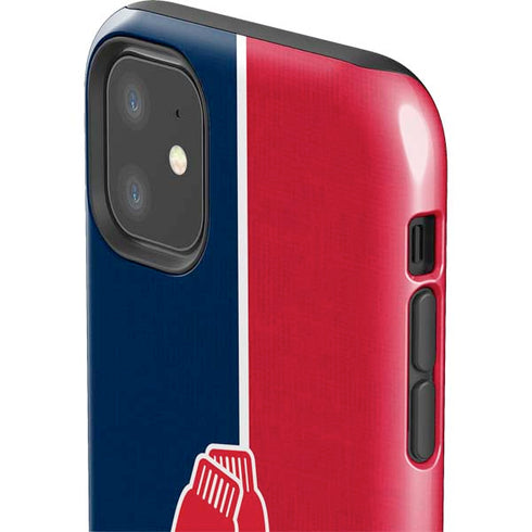 MLB Boston Red Sox Split iPhone 11 Impact Case