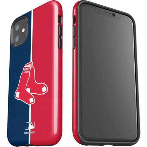 MLB Boston Red Sox Split iPhone 11 Impact Case