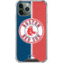 MLB Boston Red Sox Split iPhone 11 Pro Max Clear Case