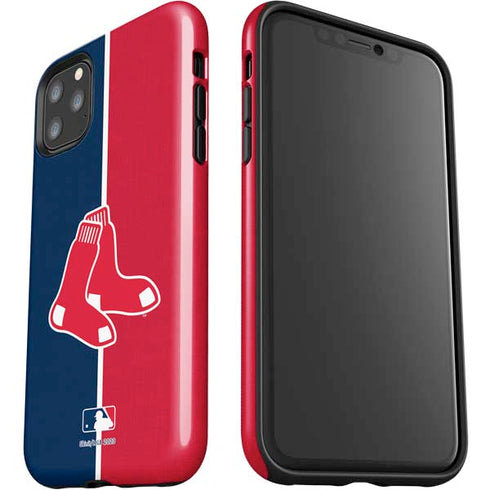 MLB Boston Red Sox Split iPhone 11 Pro Max Impact Case