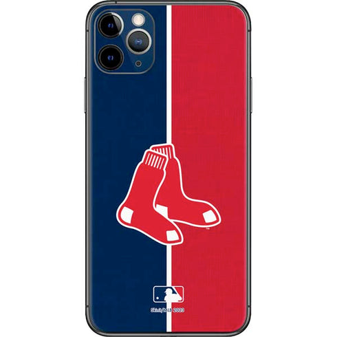 MLB Boston Red Sox Split iPhone 11 Pro Max Skin