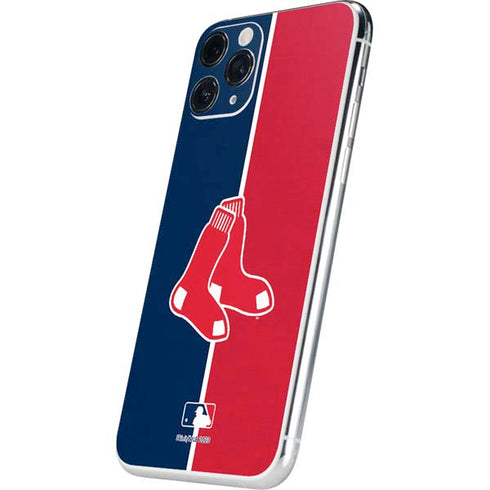 MLB Boston Red Sox Split iPhone 11 Pro Skin