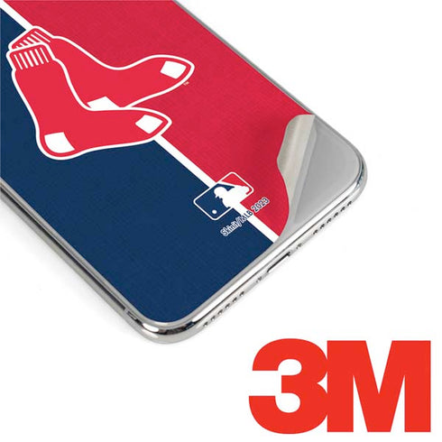 MLB Boston Red Sox Split iPhone 11 Pro Skin