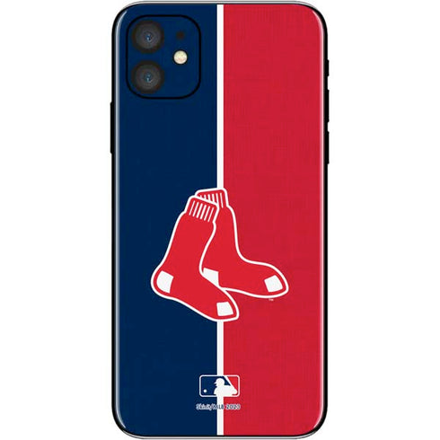 MLB Boston Red Sox Split iPhone 11 Skin
