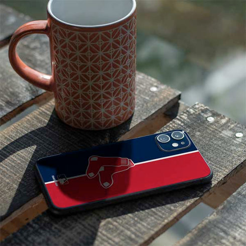 MLB Boston Red Sox Split iPhone 11 Skin