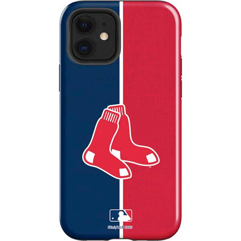 MLB Boston Red Sox Split iPhone 12 Impact Case
