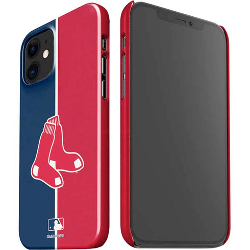 MLB Boston Red Sox Split iPhone 12 Mini Lite Case