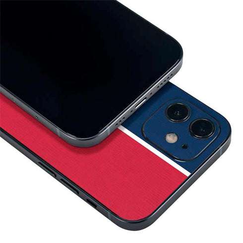MLB Boston Red Sox Split iPhone 12 Mini Skin