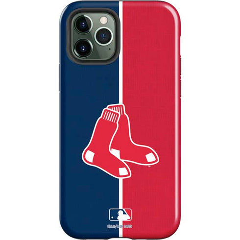 MLB Boston Red Sox Split iPhone 12 Pro Impact Case