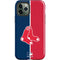 MLB Boston Red Sox Split iPhone 12 Pro Impact Case