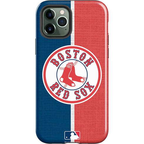 MLB Boston Red Sox Split iPhone 12 Pro Max Impact Case