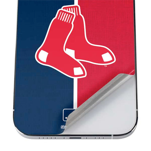 MLB Boston Red Sox Split iPhone 12 Pro Skin