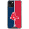 MLB Boston Red Sox Split iPhone 13 Clear Case