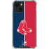 MLB Boston Red Sox Split iPhone 14 Clear Case