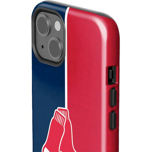 MLB Boston Red Sox Split iPhone 15 Impact Case