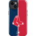 MLB Boston Red Sox Split iPhone 15 Plus Impact Case