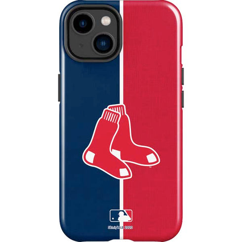 MLB Boston Red Sox Split iPhone 14 Plus Impact Case