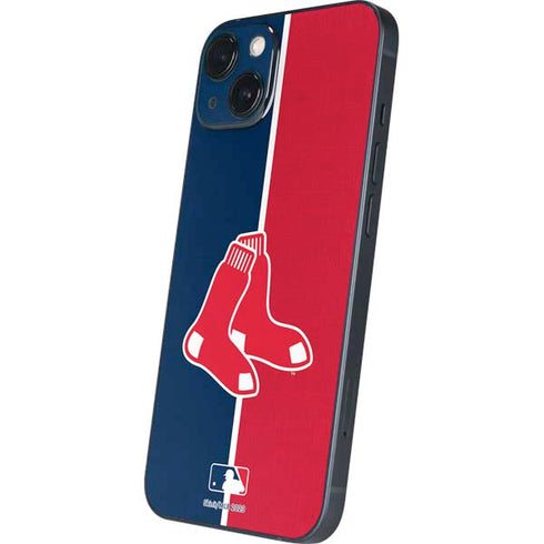 MLB Boston Red Sox Split iPhone 15 Plus Skin