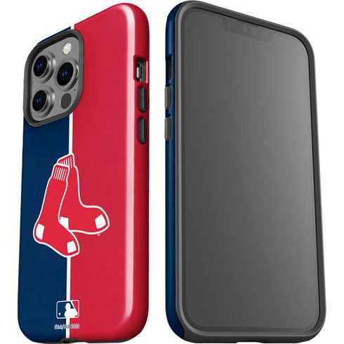 MLB Boston Red Sox Split iPhone 15 Pro Impact Case