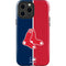 MLB Boston Red Sox Split iPhone 15 Pro Max Impact Case