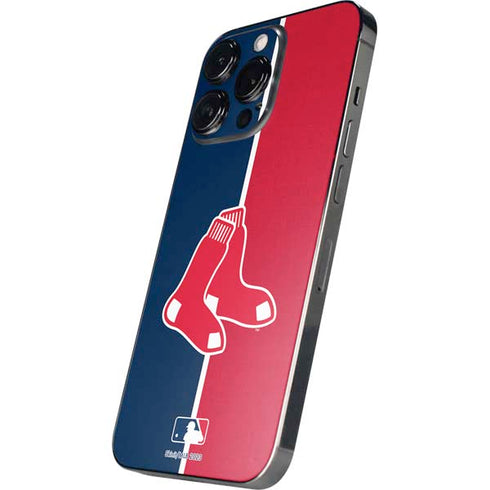 MLB Boston Red Sox Split iPhone 14 Pro Skin