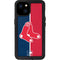 MLB Boston Red Sox Split iPhone 15 Plus Waterproof Case