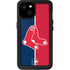 MLB Boston Red Sox Split iPhone 15 Plus Waterproof Case