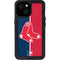MLB Boston Red Sox Split iPhone 15 Waterproof Case