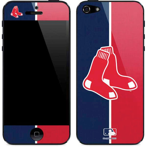 MLB Boston Red Sox Split iPhone 5/5s/5SE Skin