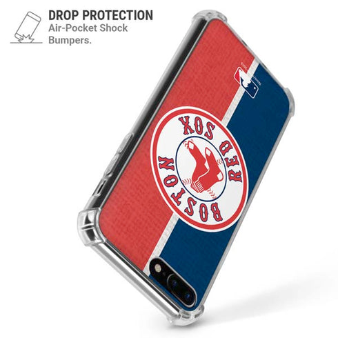 MLB Boston Red Sox Split iPhone 7/8 Plus Clear Case