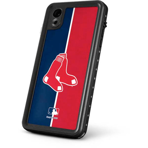 MLB Boston Red Sox Split iPhone XR Waterproof Case