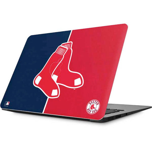 MLB Boston Red Sox Split Apple MacBook Skin