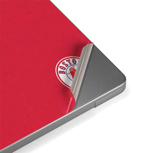 MLB Boston Red Sox Split MacBook Pro 14in (2021-24) Skin