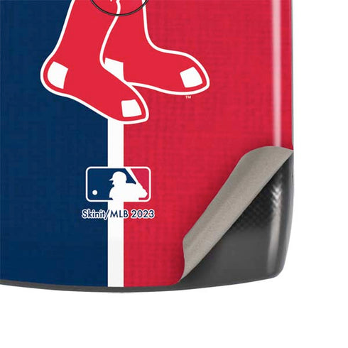 MLB Boston Red Sox Split Motorola RAZR Skin