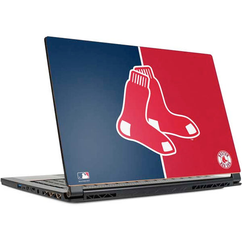 MLB Boston Red Sox Split MSI GS65 Stealth Laptop Skin
