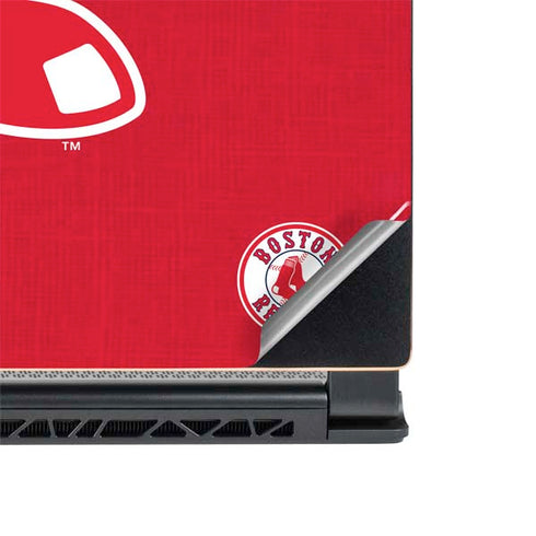 MLB Boston Red Sox Split MSI GS65 Stealth Laptop Skin