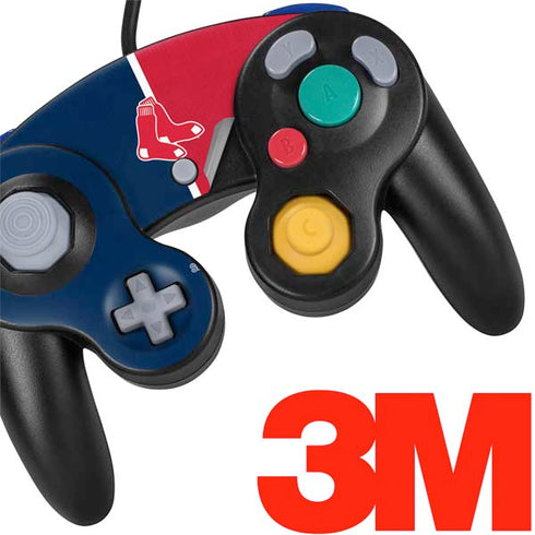 MLB Boston Red Sox Split Nintendo GameCube Controller Skin