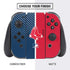 MLB Boston Red Sox Split Nintendo Switch Bundle Skin